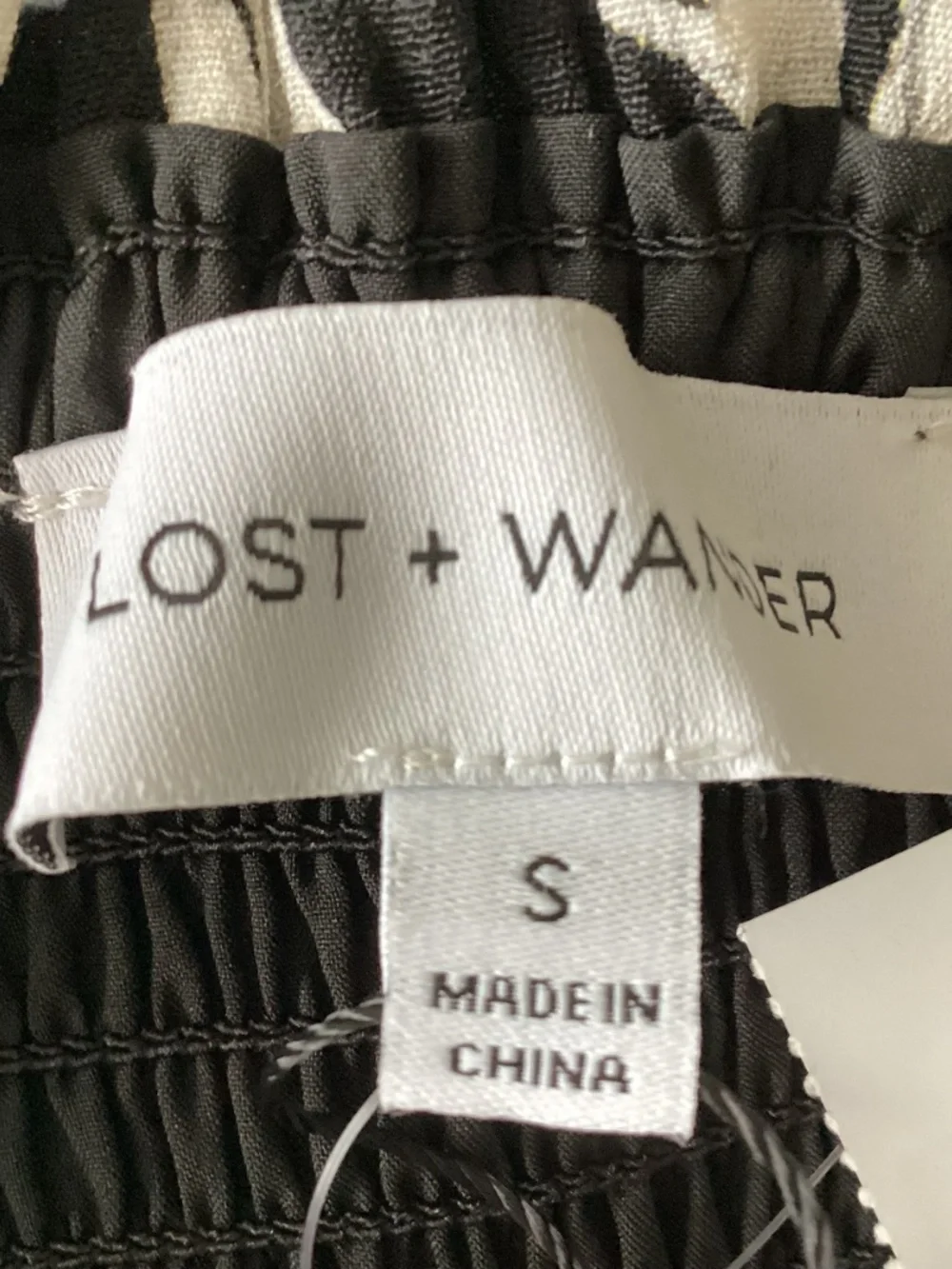 Lost + Wander Midnight Flora Smocked Maxi Dress, size S - Picture 12 of 14